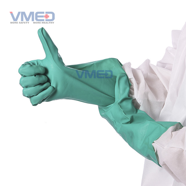 Guantes de látex para limpieza del hogar