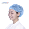 Gorra de enfermera de protección no tejida azul claro