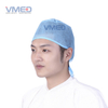 Gorra de doctor azul médica no tejida